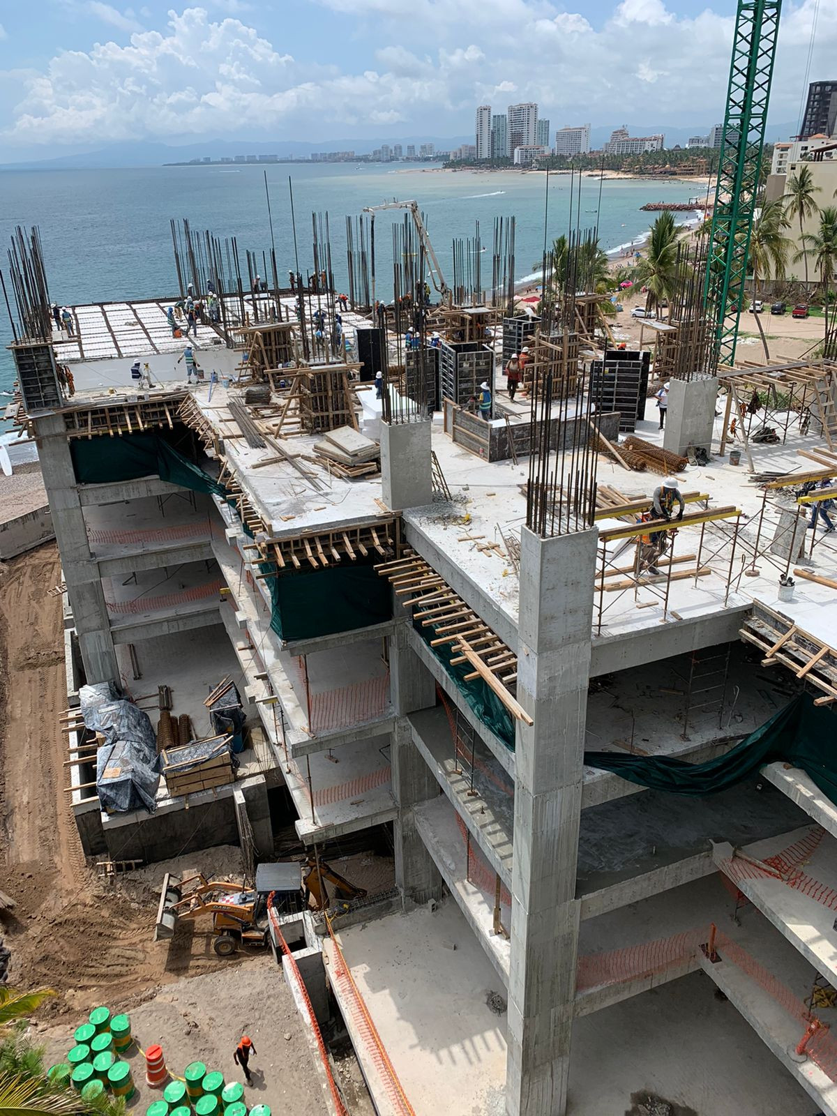 Harbor 171 Julio 2022 Construction progress